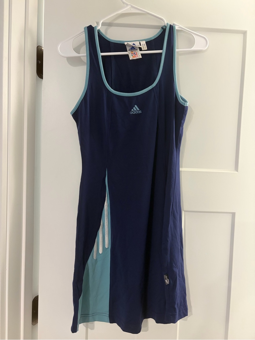 adidas Y2K Navy & Blue/Teal Tennis Dress